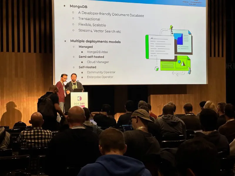 Rajdeep Das and Sebastian Sebastian Laskawiec at DoK Day Europe